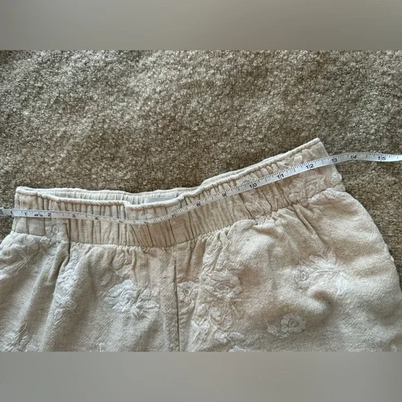 Abercrombie linen embroidered pants - Picture 5 of 7